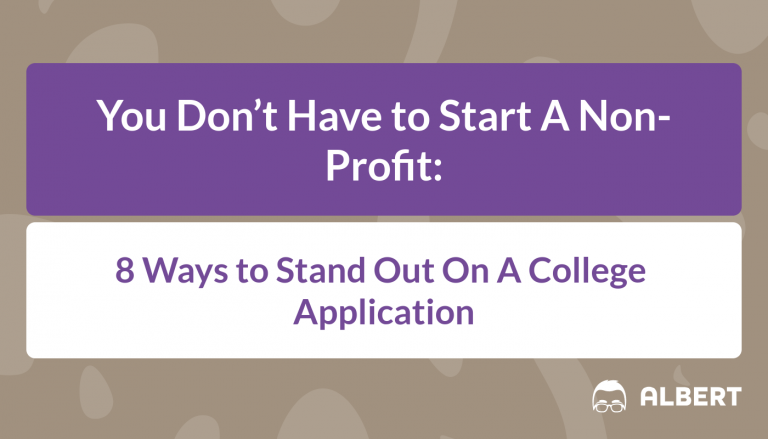 8 Ways to Stand Out On A College Application