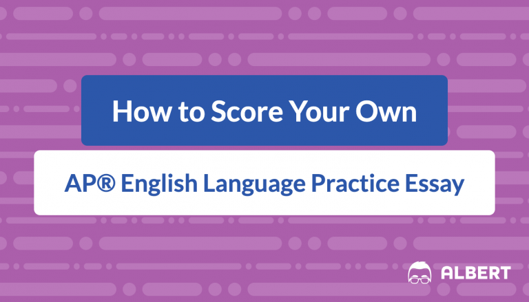 how_to_score_your_own AP® English language practice essay