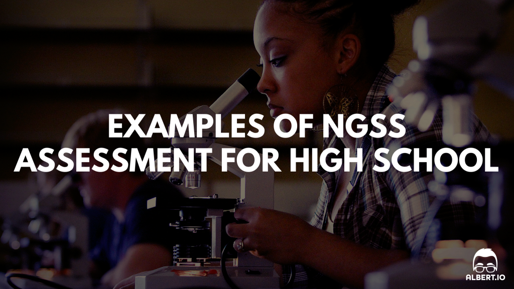 NGSS Assessment for High School