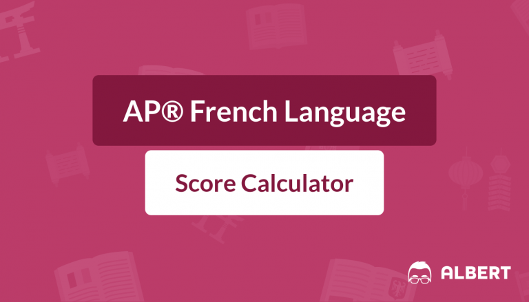 AP® French Language Score Calculator