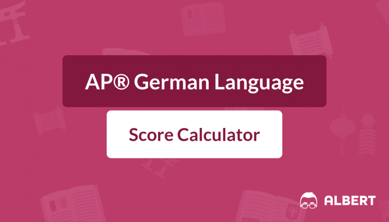 AP® German Language Score Calculator