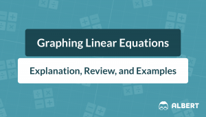 Graphing Linear Equations: Explanation, Review, and Examples title card