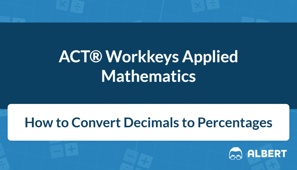 how to convert percent to decimal