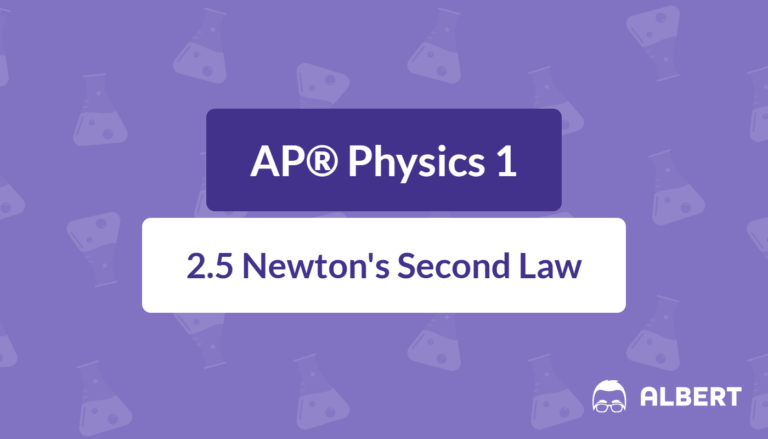 newton's second law