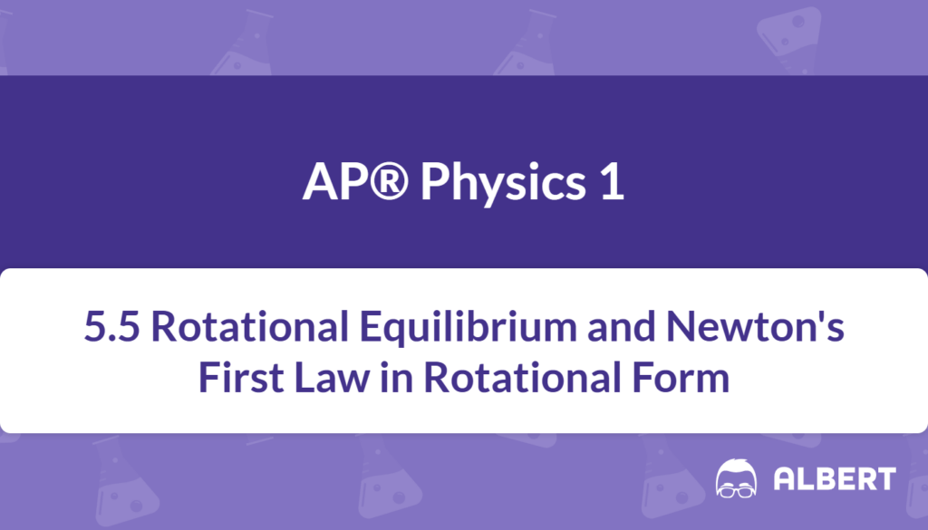 rotational equilibrium