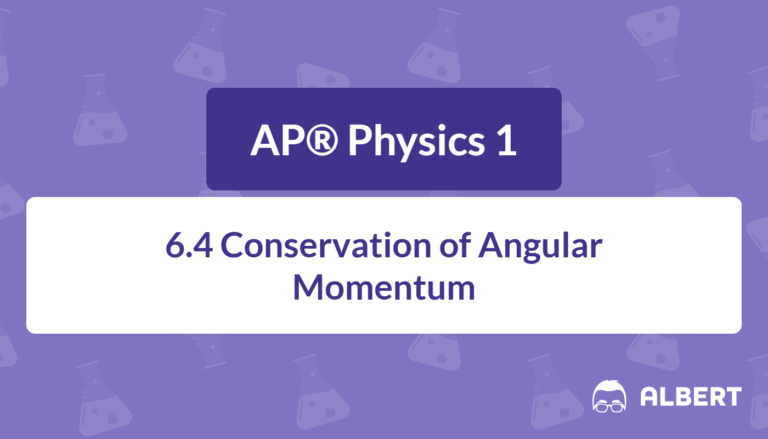 conservation of angular momentum